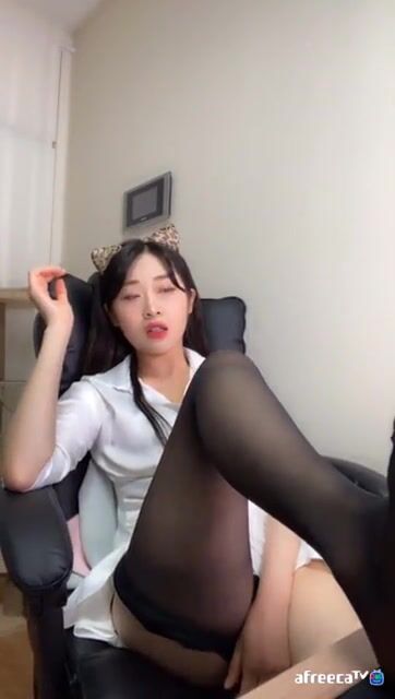 Nylons on the desk