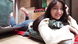 Cute streamer’s soles in the pose