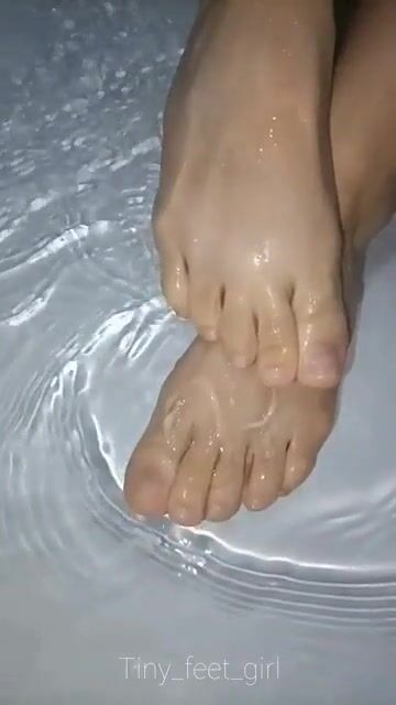 Playing in the bath tub ????