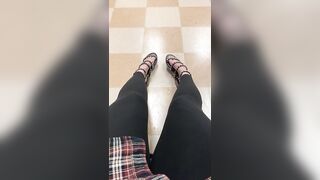 Public Feet: Ignoring them and looking at my feet. #1