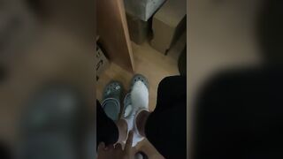 Foot Fetish: At work being a slut ♥️♥️♥️♥️♥️♥️♥️♥️ #1