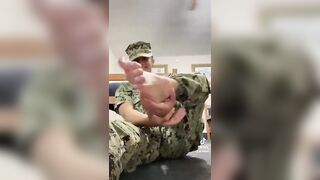 Foot Fetish: Military girl feet #4