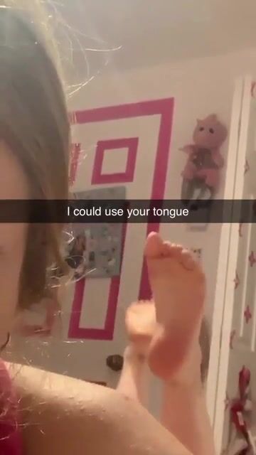 She doesn’t stop teasing me