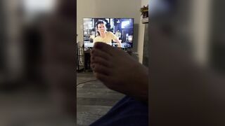 Foot Fetish: Would you rub my feet while we watch tv? #2