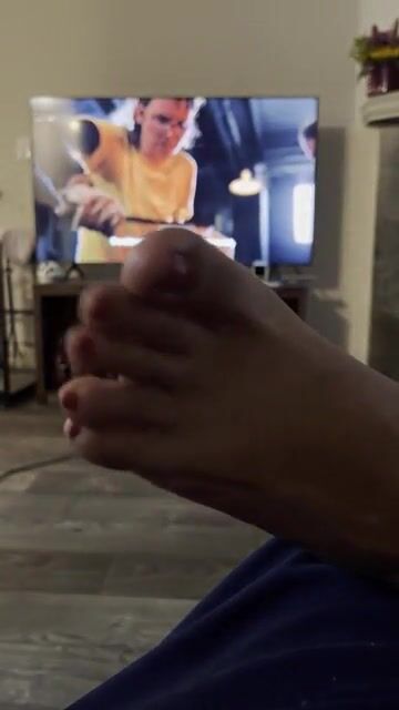 Would you rub my feet while we watch tv?
