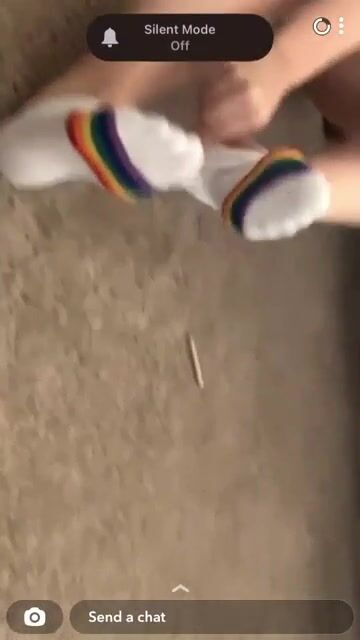 I had to convince her to let me see her feet again. She needed w—d money ????