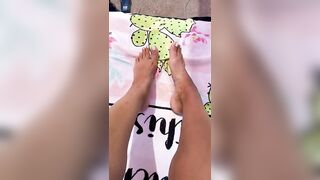 Foot Fetish: Caught you staring at the pool ♥️♥️ #4