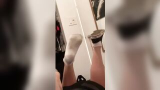 Foot Fetish: Shoe and sock removal for my babies #2