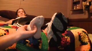 Foot Fetish: Sister tickling. #1