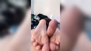 Foot Fetish: Turbo green tik tok girl #4