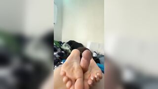 Foot Fetish: Turbo green tik tok girl #2