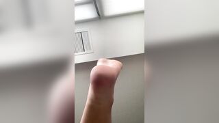 Foot Fetish: Would you let my foot get on top of you? ♥️♥️ #3