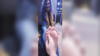 Foot Fetish: White toe lovers♥️♥️? #4