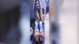 Foot Fetish: White toe lovers♥️♥️? #2