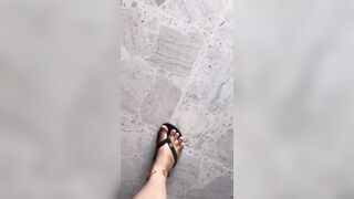 Foot Fetish: You should be the floor #2