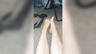 Foot Fetish: Smooth legs and even smoother feet ♥️♥️ #3