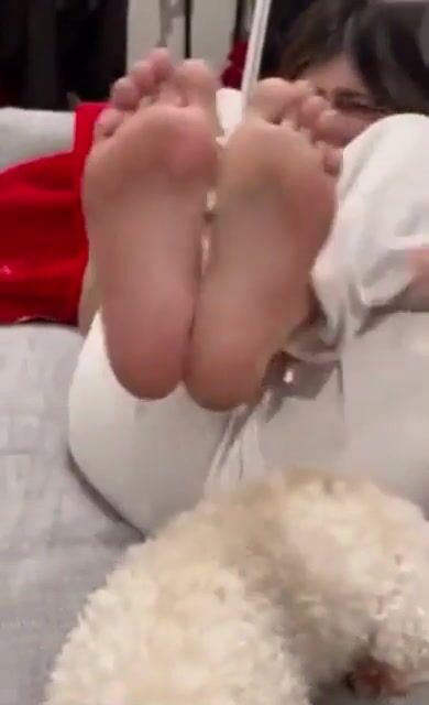 Mia getting tickled