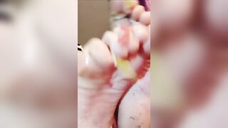 Foot Fetish: can you spot everything on them? ♥️♥️ #2
