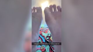 Foot Fetish: Beautiful girl from snap pt2 #4