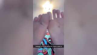 Foot Fetish: Beautiful girl from snap pt2 #3