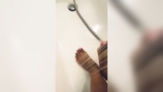 Foot Fetish: Help me wash up #1