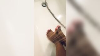 Foot Fetish: Help me wash up #2