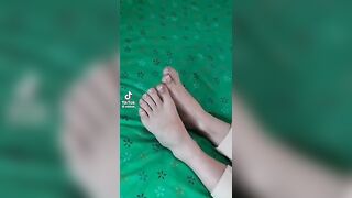 Foot Fetish: Tiktok French Pedi #2