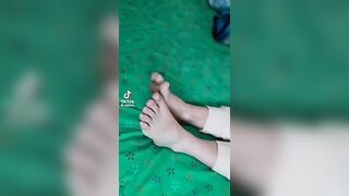 Foot Fetish: Tiktok French Pedi #3