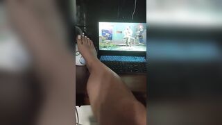 Foot Fetish: Can you guess what game I'm playing? #1