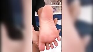 Foot Fetish: Random Approach Smelling light skins feet. #2