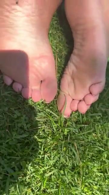 Woman I met at the park let me smell her feet