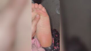 Foot Fetish: Cute sock reveal:) #4