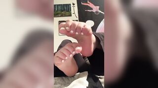 Foot Fetish: Another video of my other friends cousin #3