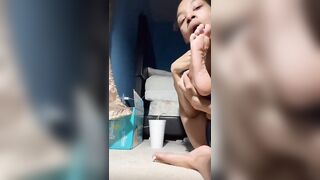 Foot Fetish: Diapers in the background ♥️♥️ but this vid a W #3