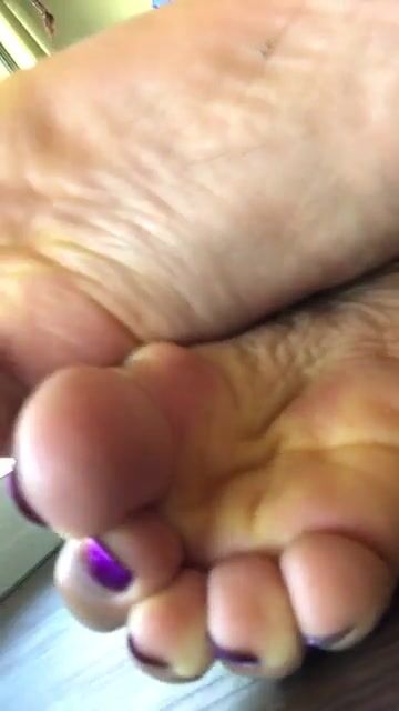 Want my wrinkly soles on your face?