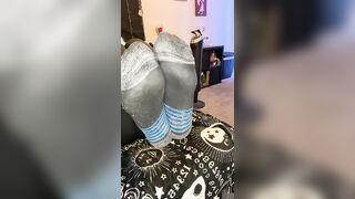 Feet Licking: I love my feet after a long day #2