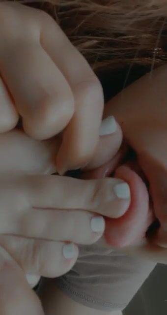 New to toe sucking ♥️ how did I do