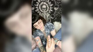 Feet Licking: ♥️♥️little toe and sole love #4