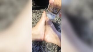 Feet Licking: Is this allowed here? Getting them ready for the next time I get to suck on these amazing toes #1