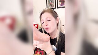 Feet Licking: I hope this makes you hard ♥️♥️♥️♥️ #4
