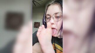 Feet Licking: Sensual licks ♥️♥️ #1