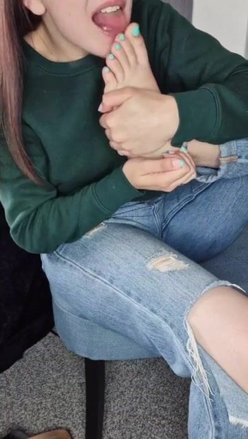 just got back from having my new mani and pedi... they looked to good not to try ????