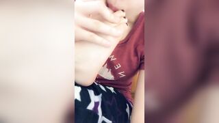 Feet Licking: It's my girlfriend's birthday today! So here's a small clip for the moment with more to come #1