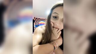 Feet Licking: My morning breakfast #2