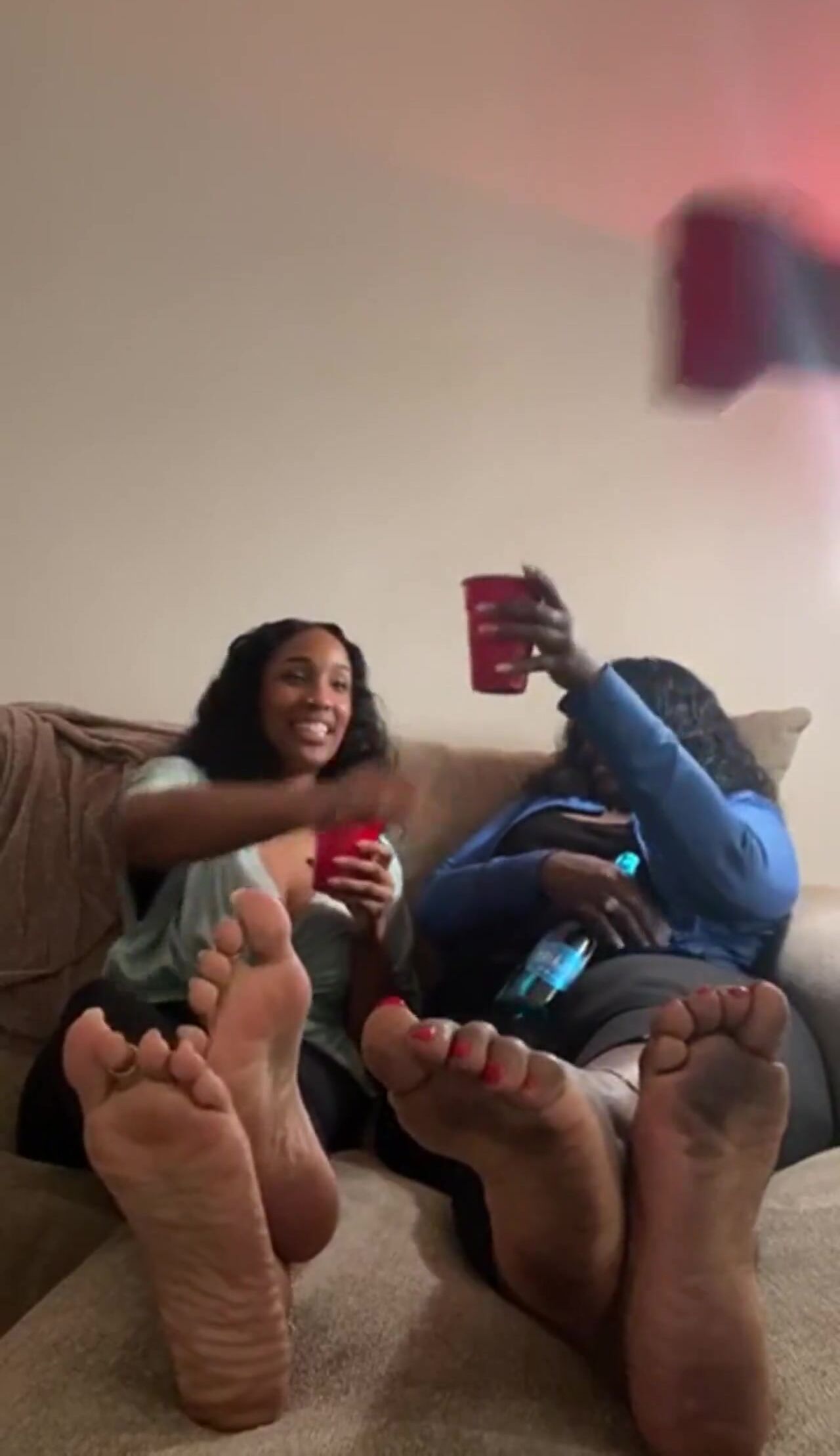 2 pairs of mature ebony soles
