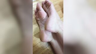 Foot Fetish: A request to see my soles after the gym #4