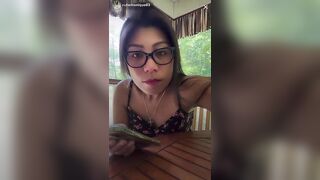 Foot Fetish: Beautiful Filipina feet on the table on Feet ♥️♥️ Friday’s live!! #3