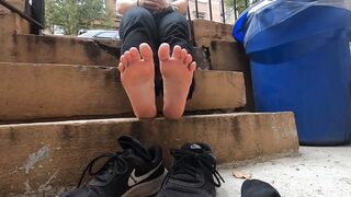 Foot Fetish: Small White Girl Feet Interview #2