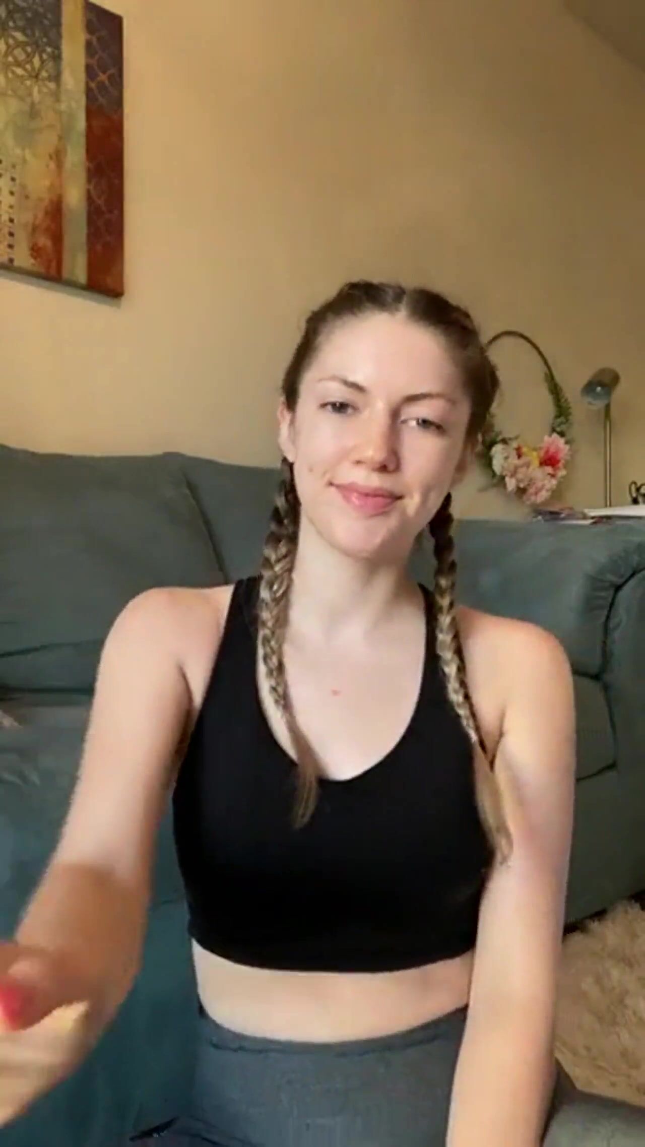 Natural beauty with sweaty soles