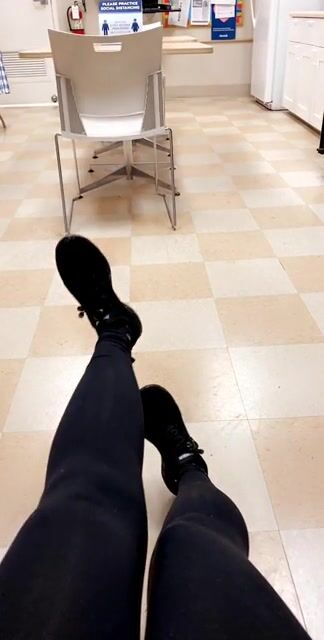 Sweaty feet and empty break room
